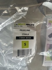 Braceability Pelvic Pro Size S Beige