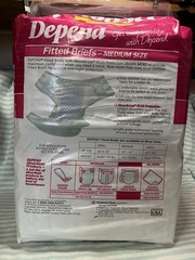 1990 Vintage Depend Adult Diapers Super Rare. Size Medium 24 Diapers. SEALED!!