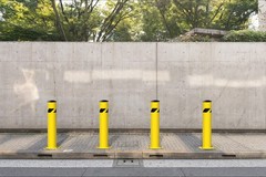 L Warehouse Trafford Industrial Steel Bollards