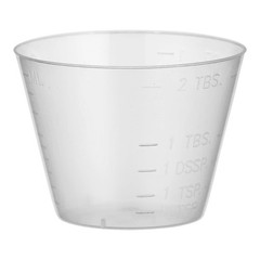 McKesson Translucent Disposable 1 oz. Graduated Medicine Cup 12146 5000 per Case