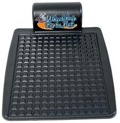 Heavy Duty Plastic Foot Plates for Wheelchairs with 7/8″ Tubing