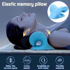 Cervical Neck Pillow STRETCHER Traction Device Brace Support Pain Relief Massage