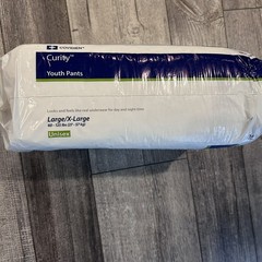 Covidien Youth Adult Pull Ups Unisex Diaper Underwear 60-125 pounds Lg/XL