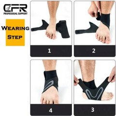 Compression Ankle Arch Support Brace Planter Fasciitis Pain Relief Foot Wrap CFR