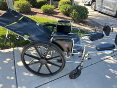 Medline Reclining Wheelchair 22in
