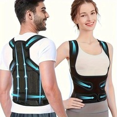 Back Brace Posture Corrector Women Men Shoulder Straightener Adjustable Support