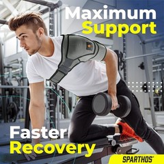 Shoulder Brace – Adjustable Support Sleeve for Torn Rotator Cuff, AC Joint Re…