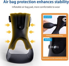 Inflatable AFO Foot Drop Brace Ankle Stabilizer Left Foot Small – Open Box