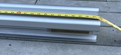 ACORN 120/130 STAIRLIFT RAIL APPROX 71-1/2″ LONG WITH GEAR TRACK CHARGING STRIP