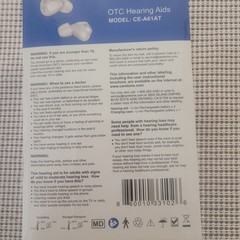Ceretone Fusion OTC Hearing Aids Clear Sound Advanced Noise Reduction Recharging