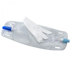 Dover Urinary Leg Bag, 25 ounces, Vinyl, Anti-Reflux Valve, 50 Ct, 145516