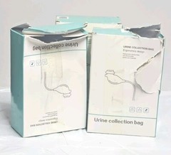 Urine Bag Bed Breathable Incontinence Collector Adjustable Size Protected Lot 3