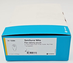 Coloplast 12284 SenSura Mio Flex Ostomy Pouch New/Open Box (5 Pcs)