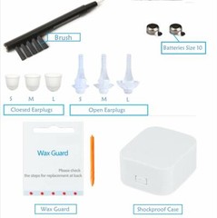New Hearing Amplifier (CIC) Complete In Canal,Invisible,Super mini,Adjustable,
