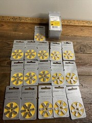 96 PowerOne Hearing Aid Batteries Size P10 EXPIRED 6/2017