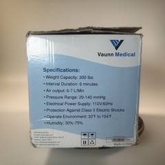 Vaunn Medical Alternating Pressure (Twin) Mattress – Whisper Quiet Electric Pump