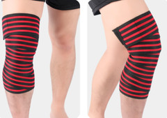 Adjustable Support Gym Strap Calf Bandage Stretch Knee Brace Sports Band Wrap