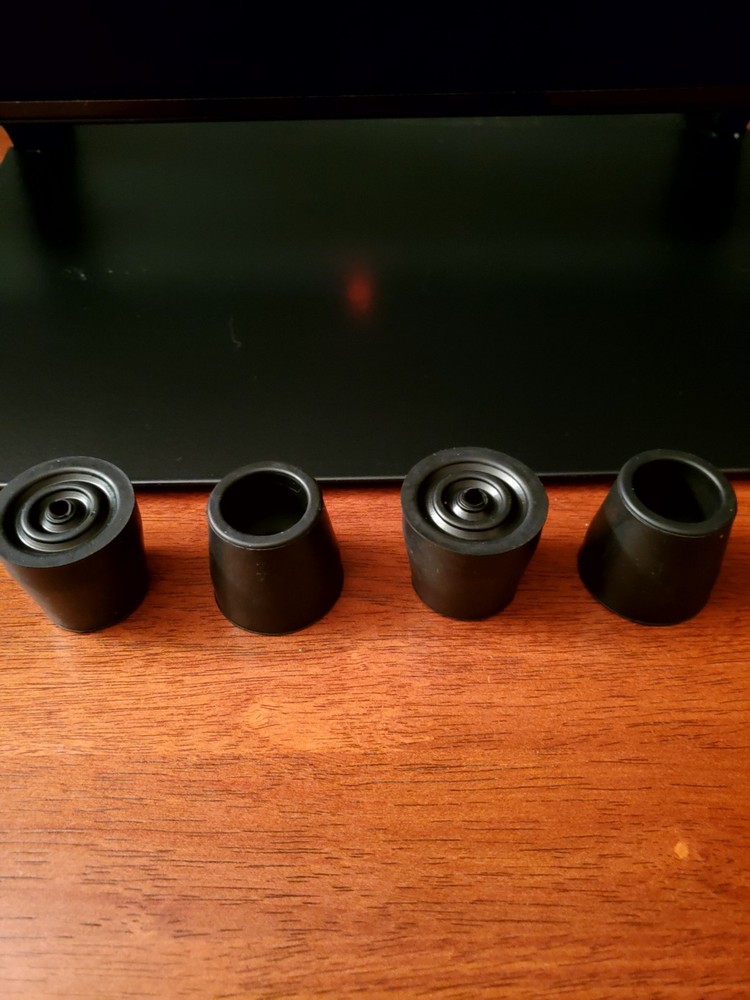 4PC Heavy Duty Crutch/Walker/Chair 1″ Replacement Tips
