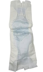 Vintage Whitestone Plastic Adult Diaper Pamper 20”-31” Waist/Hip SMALL 4 Pack