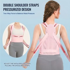 Back Brace Posture Corrector Women Men Shoulder Straightener Adjustable Support