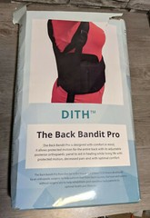 DAMAGED BOX Doctor in the House DITH Back Bandit Pro Back Support Brace, Medium