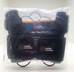 Copper Compression Foot Bunion Corrector Brace Foot Brace, One Size, Black