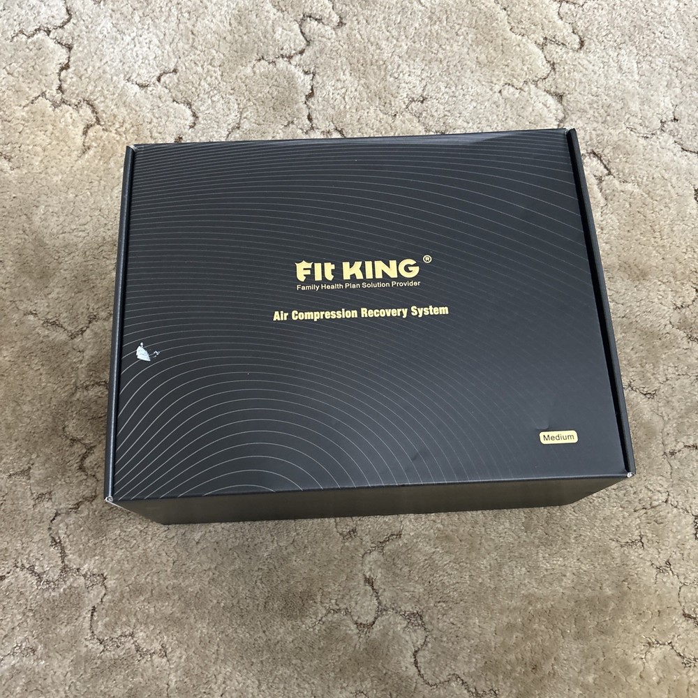 Fit King Air Compression Full Leg Recovery System Cordless M Open Box