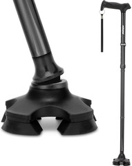 Walking Cane for Men & Women – Foldable, Adjustable, Lightweight, Self S