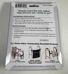 Essential Medical Supply W605 Pop N‘ Glide Walker Ski