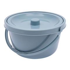 21.26 *20.47-24.4*29.13-33.07in Blue EVA Shower Folding Toilet Seat With Commode
