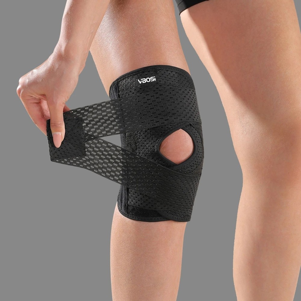 Knee Brace Support Patella Stabilizer Strap Arthritis Running Tendon Pain Relief