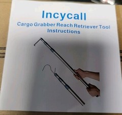 6.5 Ft Heavy Duty Truck Telescoping Pull Pole Cargo Grabber Reach Retriever Tool