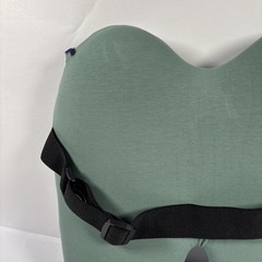 C CUSHION LAB Extra Dense Lumbar Pillow – Patented Ergonomic Multi-Region Green