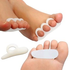 Combo Pack – 2 Soft Silicone Gel Claw Hammer and 2 Single Toe Loop Correctors