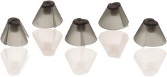 GN Resound Sure Fit Hearing Aid Standard Receiver Tulip Domes Dark Gray Split
