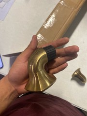 Kingston Brass GBS1418CS7 18″ Grab Bar – Brushed Brass