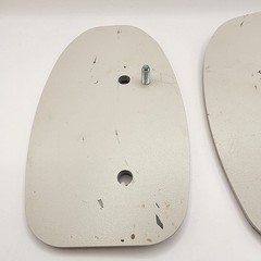 Pair Bruno Stairlift Track END PLATE CAP w/ Jack Bolt Steel SRE-3000 SRE- 3050
