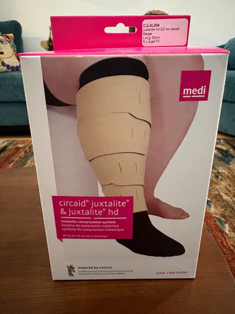 MEDI Beige Circaid Juxtalite Lower Leg Compression System X-Large Long NEW