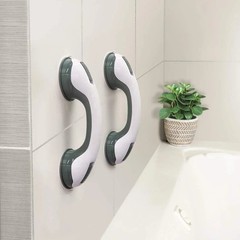 1/2Pack Shower Grab Bar 12 Shower Suction Bar Handle Bathroom Safety Grip Handle