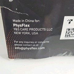 New PhysFlex 20-30mmHg Compression Socks Size S/M Men Women Knee High Black