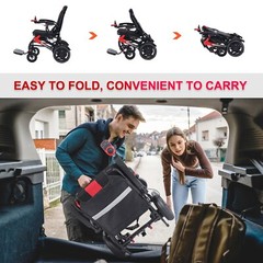 TopMate EW11 Electric Power Wheelchair for Seniors Adults Lightweight Foldable