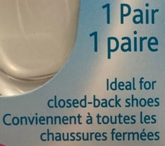 Amope® GelActiv Invisible Gel Heel Protectors (Lot Of 4 Packs – 1 Pair Per Pack)
