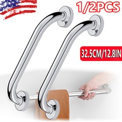 1/2X Stainless Steel Grab Bar Bathroom Safety Handicap Shower Tub Handle Support