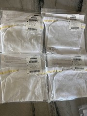 Cool Blue Prosthetic Sock 4 Packages Yellow 1 Ply Sz 3 4 Length 10-14 CB1HWSH2