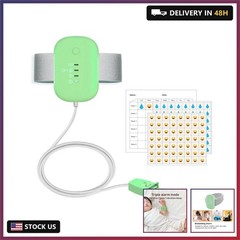 Bed Wetting Alarm for Kids, USB Rechargeable, Pee Alarms with Loud Sound & Stron