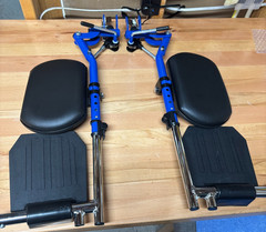 Universal adjustible Elevating Leg/Foot Rest For Mobility Wheelchair Pair