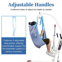 Mathgetin Full Body Patient Lift Sling Lift Sling For Transfer And Positioning