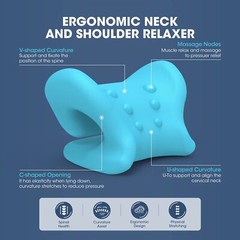 ZAMAT Cervical Traction Pillow Neck Pain Relief Magnetic Therapy Ergonomic De…