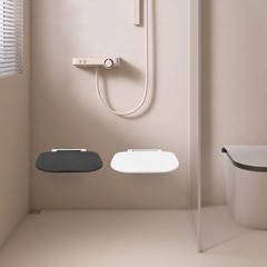 440.92 lbs Folding Shower Seat Bench, Wall Mounted Seat, Foldable Shower Seat