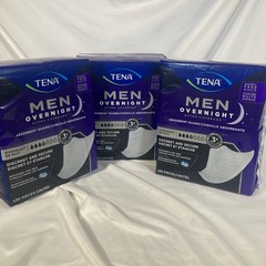 Tena Men Overnight Incontinence Protective Guard Bladder Control Discrete 90 Ct.
